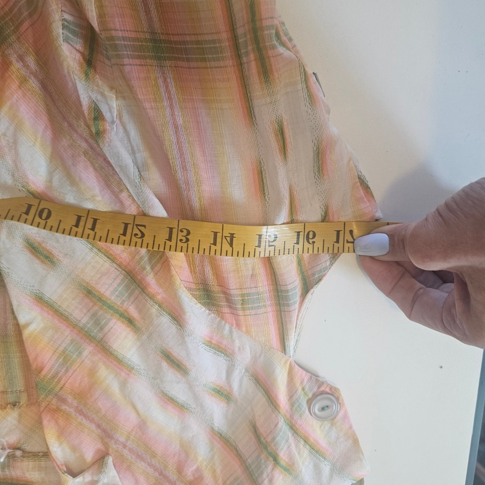 vintage modern classics dress siz small medium 40s 50s cap sleeve spring summer - Picture 8 of 9